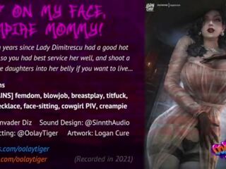Young woman dimitrescu - sit on my face&comma; wampir mommy&excl; &lpar;18 eroaudio&rpar;