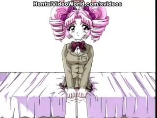 Pink-haired エロアニメ ティーン 自慰行為